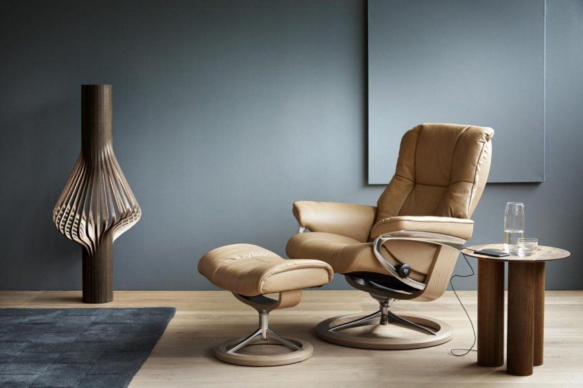 Stressless+Mayfair Paloma+almond signature oak