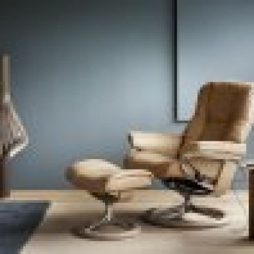 Stressless+Mayfair Paloma+almond signature oak